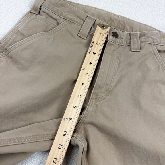 Carhartt B324 DKH Pants Men's 30x30 Work Relaxed Fit Tan Utility Carpenter - Picture 12 of 16
